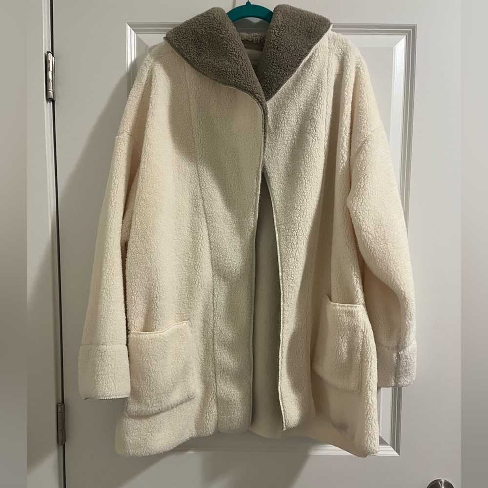 Koolaburra By Ugg Fleece Sherpa Plush Cardigan Si… - image 1